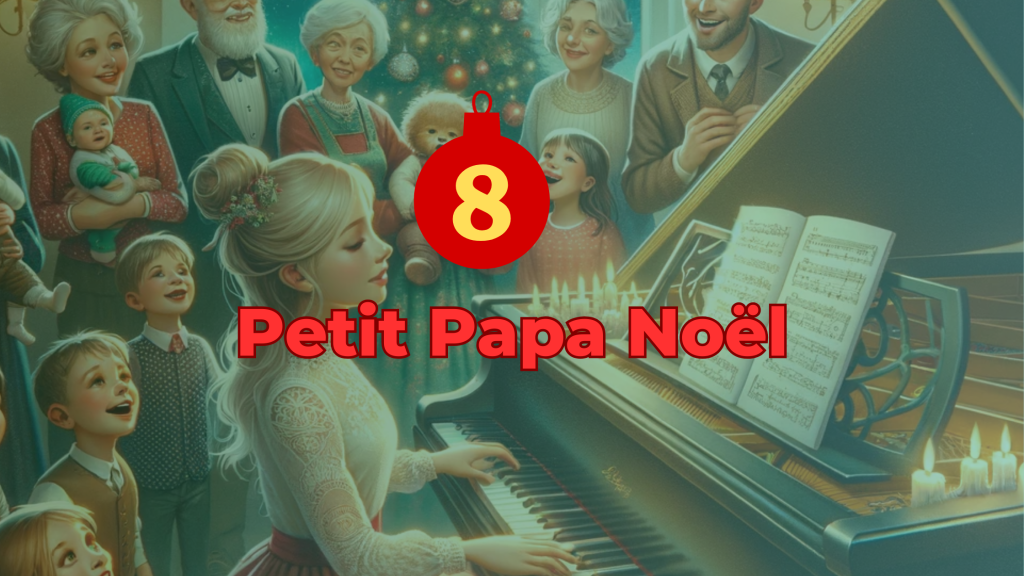 Jour 8 : Défi Petit Papa Noël au piano - 1Piano1Blog